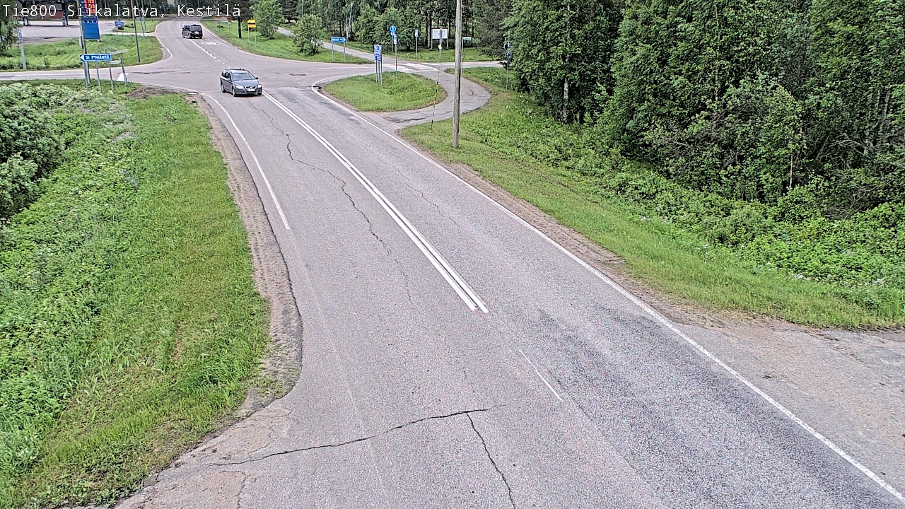 Weather Camera Image Road 800 Siikalatva Kestilä, Siikalatva, Pohjois-Pohjanmaa
