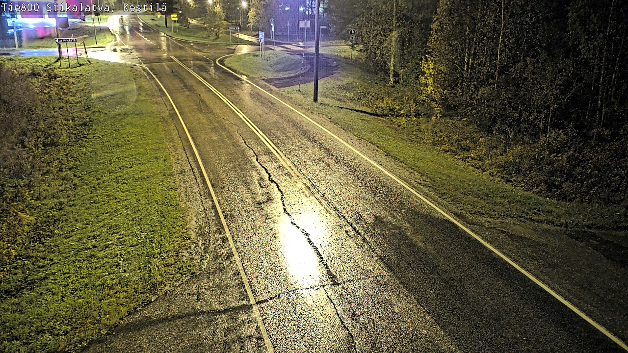 Weather Camera Image Road 800 Siikalatva Kestilä, Siikalatva, Pohjois-Pohjanmaa