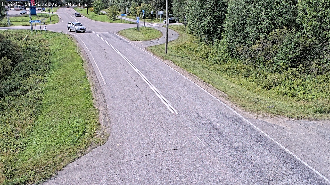 Weather Camera Image Road 800 Siikalatva Kestilä, Siikalatva, Pohjois-Pohjanmaa
