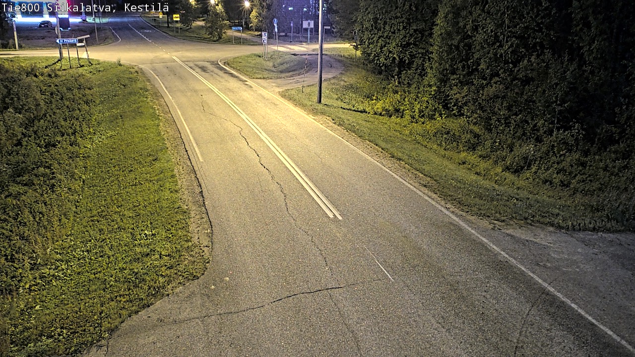 Weather Camera Image Väg 800 Siikalatva Kestilä, Siikalatva, Pohjois-Pohjanmaa