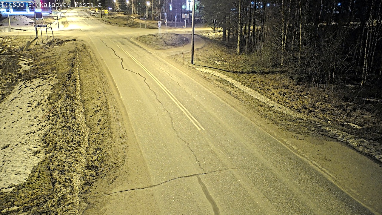 Weather Camera Image Road 800 Siikalatva Kestilä, Siikalatva, Pohjois-Pohjanmaa