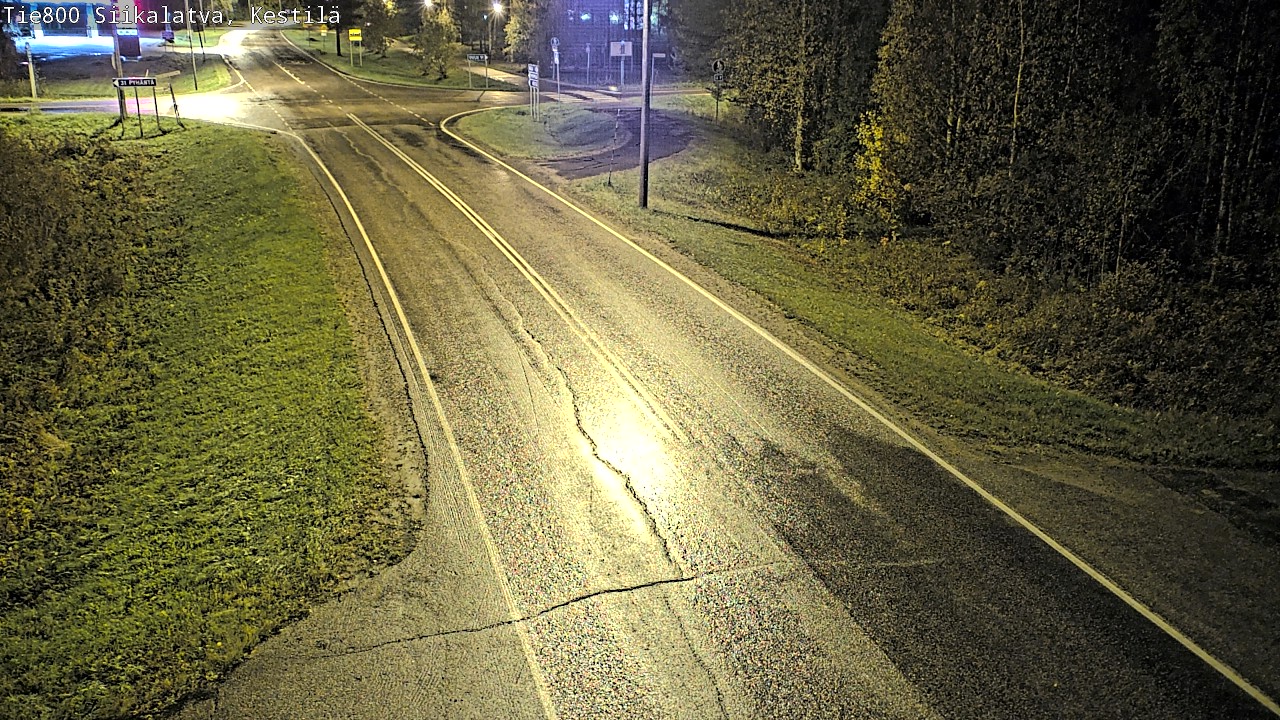 Weather Camera Image Road 800 Siikalatva Kestilä, Siikalatva, Pohjois-Pohjanmaa