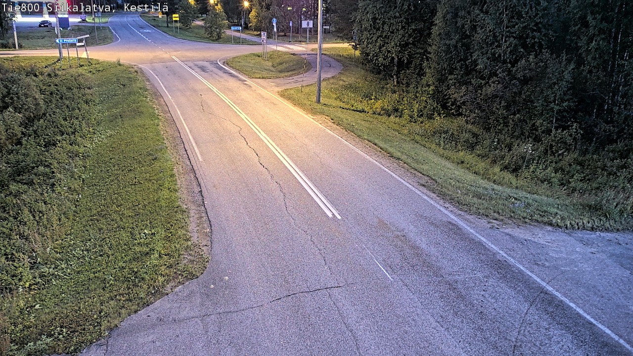 Weather Camera Image Väg 800 Siikalatva Kestilä, Siikalatva, Pohjois-Pohjanmaa