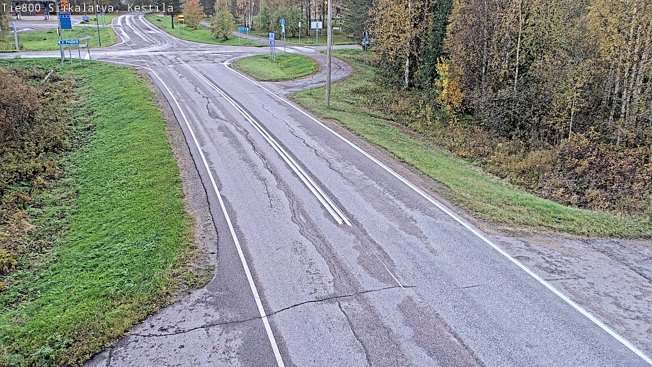 Weather Camera Image Road 800 Siikalatva Kestilä, Siikalatva, Pohjois-Pohjanmaa