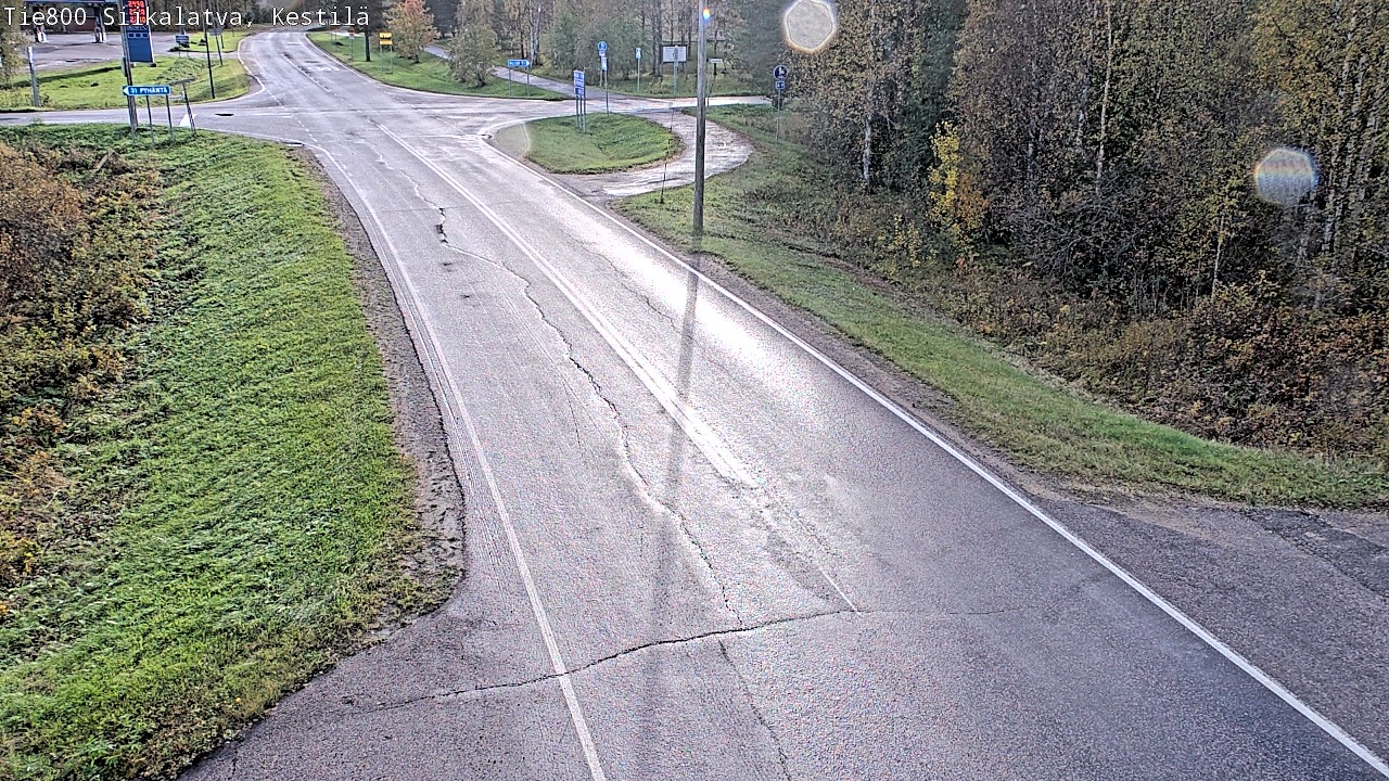 Weather Camera Image Road 800 Siikalatva Kestilä, Siikalatva, Pohjois-Pohjanmaa