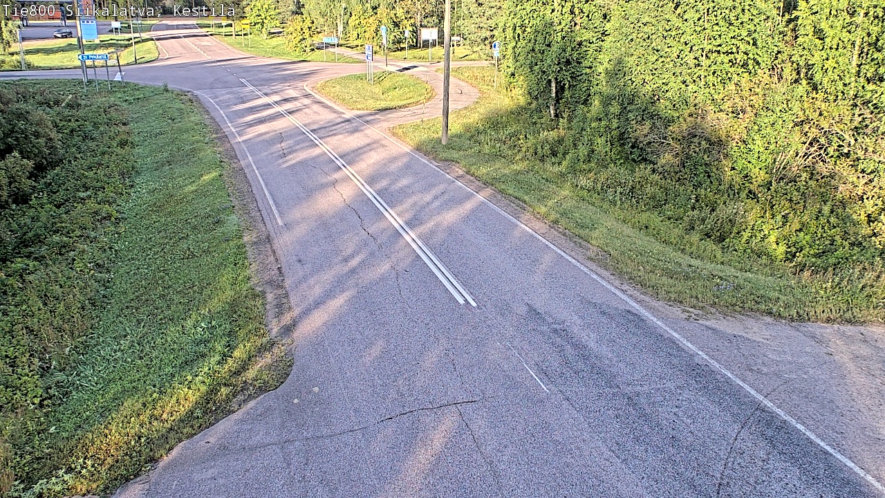 Weather Camera Image Väg 800 Siikalatva Kestilä, Siikalatva, Pohjois-Pohjanmaa