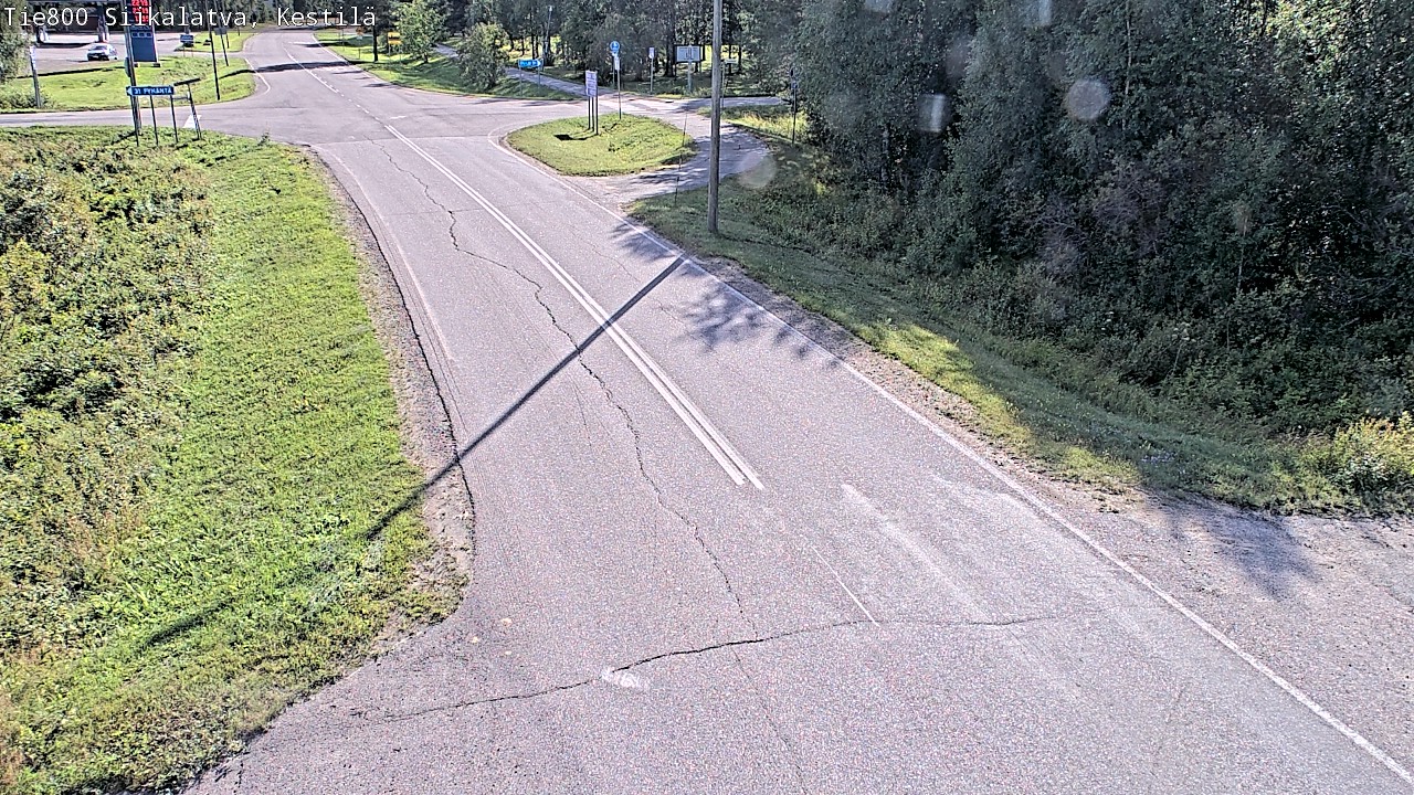 Weather Camera Image Väg 800 Siikalatva Kestilä, Siikalatva, Pohjois-Pohjanmaa