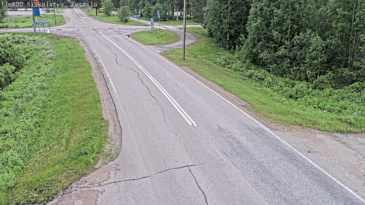 Weather Camera Image Road 800 Siikalatva Kestilä, Siikalatva, Pohjois-Pohjanmaa