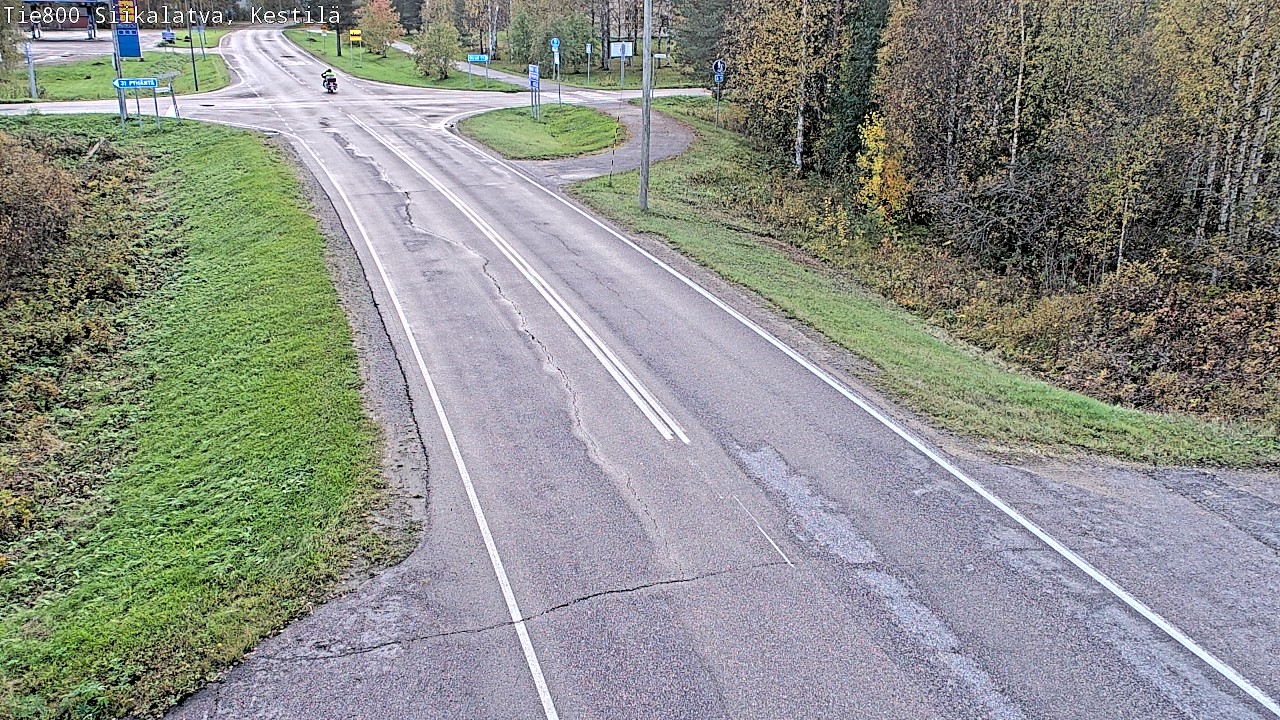 Weather Camera Image Road 800 Siikalatva Kestilä, Siikalatva, Pohjois-Pohjanmaa