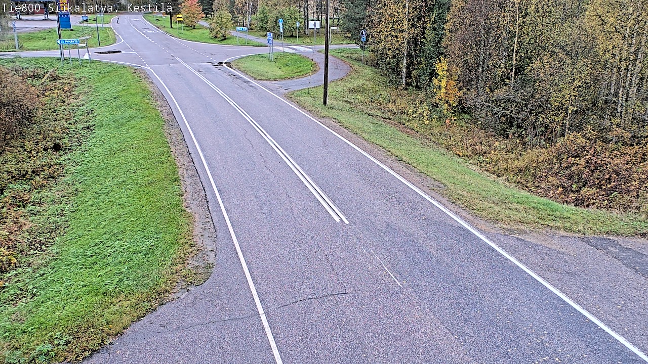 Weather Camera Image Road 800 Siikalatva Kestilä, Siikalatva, Pohjois-Pohjanmaa