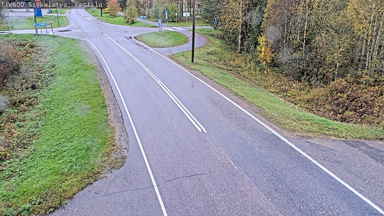 Weather Camera Image Road 800 Siikalatva Kestilä, Siikalatva, Pohjois-Pohjanmaa