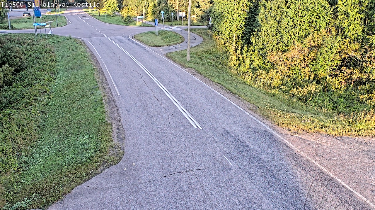 Weather Camera Image Väg 800 Siikalatva Kestilä, Siikalatva, Pohjois-Pohjanmaa