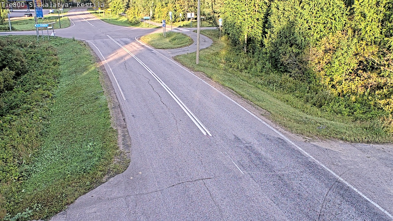 Weather Camera Image Väg 800 Siikalatva Kestilä, Siikalatva, Pohjois-Pohjanmaa