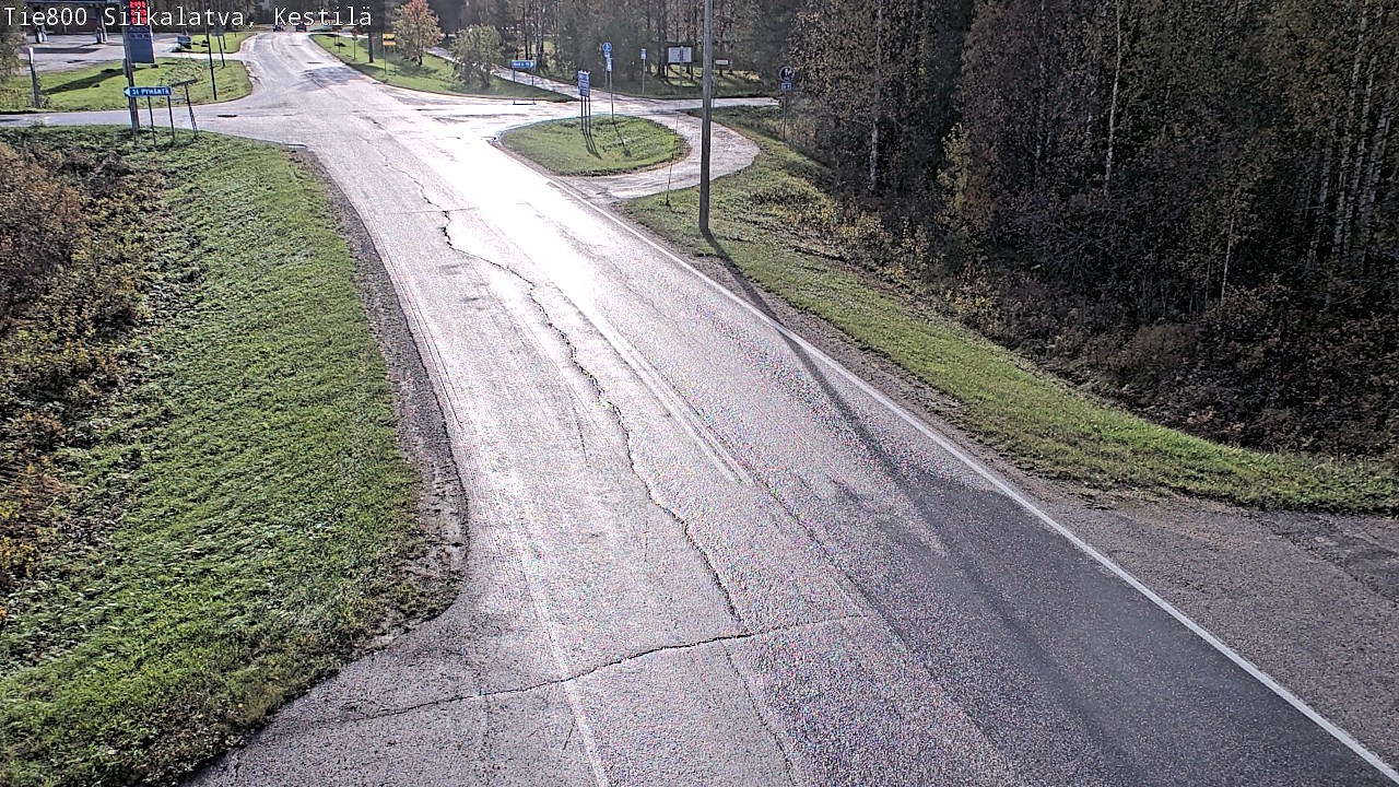 Weather Camera Image Road 800 Siikalatva Kestilä, Siikalatva, Pohjois-Pohjanmaa