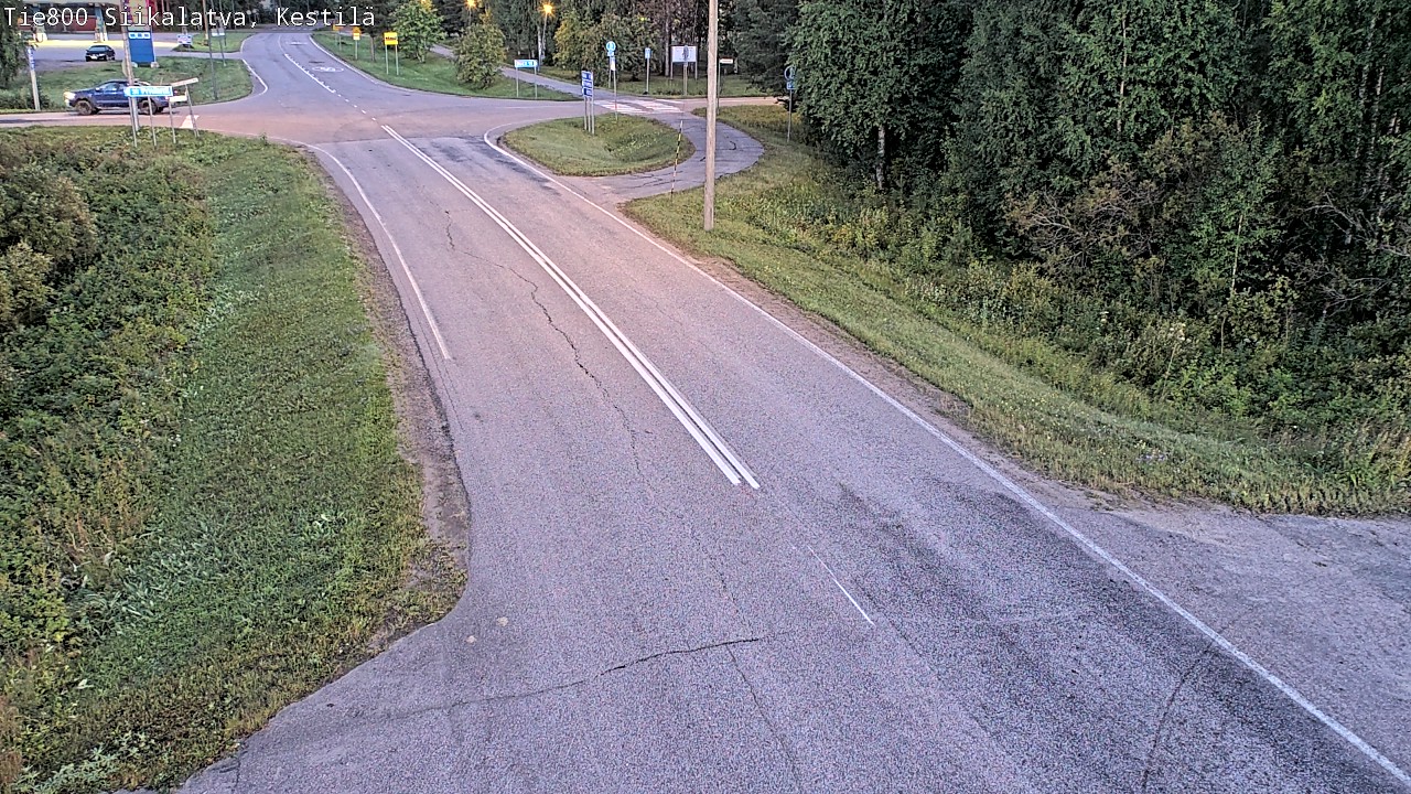 Weather Camera Image Väg 800 Siikalatva Kestilä, Siikalatva, Pohjois-Pohjanmaa