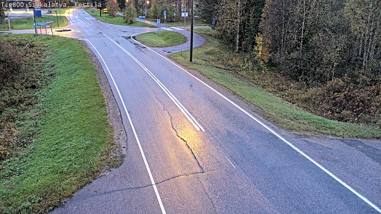 Weather Camera Image Road 800 Siikalatva Kestilä, Siikalatva, Pohjois-Pohjanmaa