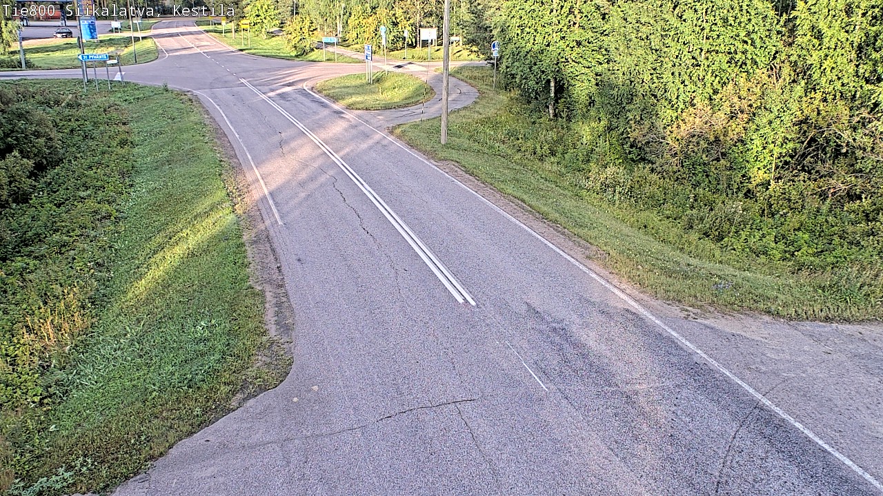 Weather Camera Image Väg 800 Siikalatva Kestilä, Siikalatva, Pohjois-Pohjanmaa
