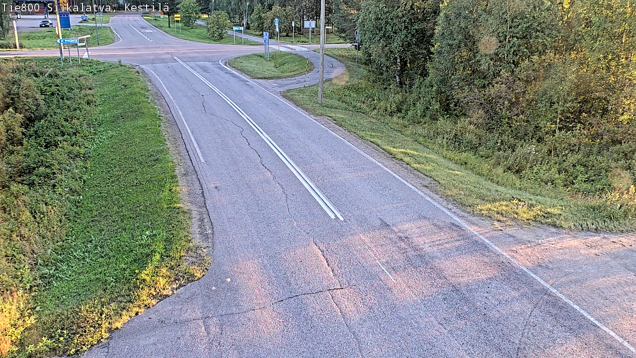 Weather Camera Image Väg 800 Siikalatva Kestilä, Siikalatva, Pohjois-Pohjanmaa