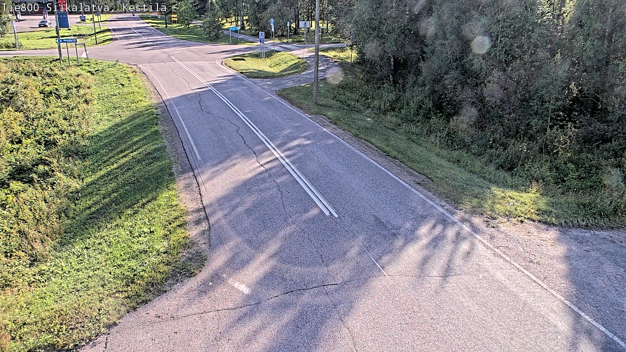 Weather Camera Image Väg 800 Siikalatva Kestilä, Siikalatva, Pohjois-Pohjanmaa