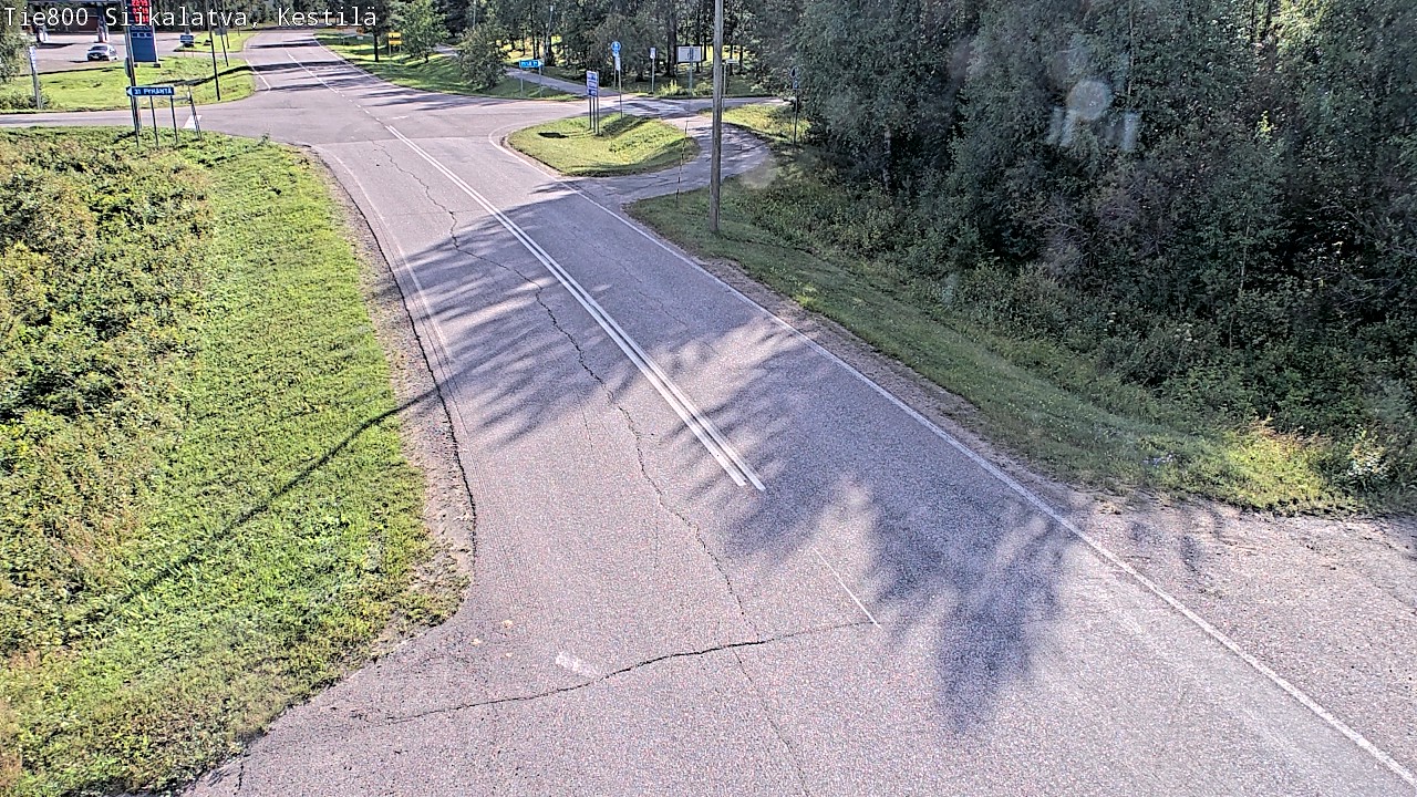 Weather Camera Image Väg 800 Siikalatva Kestilä, Siikalatva, Pohjois-Pohjanmaa