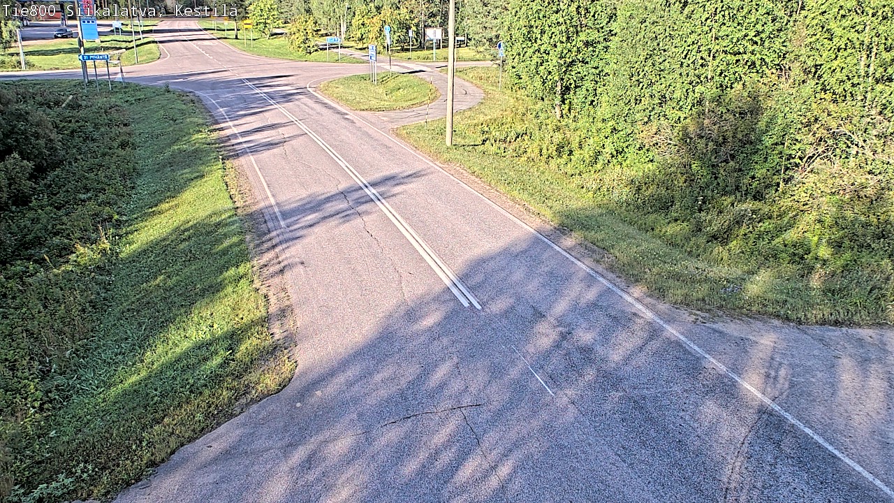 Weather Camera Image Väg 800 Siikalatva Kestilä, Siikalatva, Pohjois-Pohjanmaa
