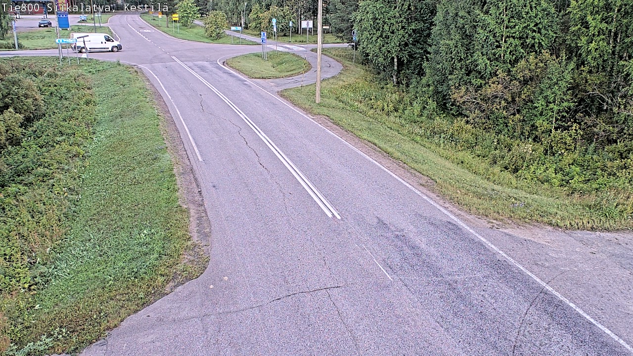 Weather Camera Image Väg 800 Siikalatva Kestilä, Siikalatva, Pohjois-Pohjanmaa