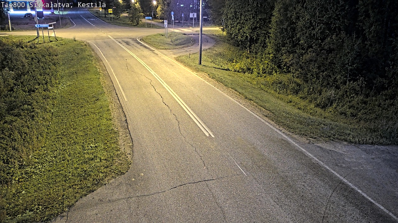 Weather Camera Image Väg 800 Siikalatva Kestilä, Siikalatva, Pohjois-Pohjanmaa