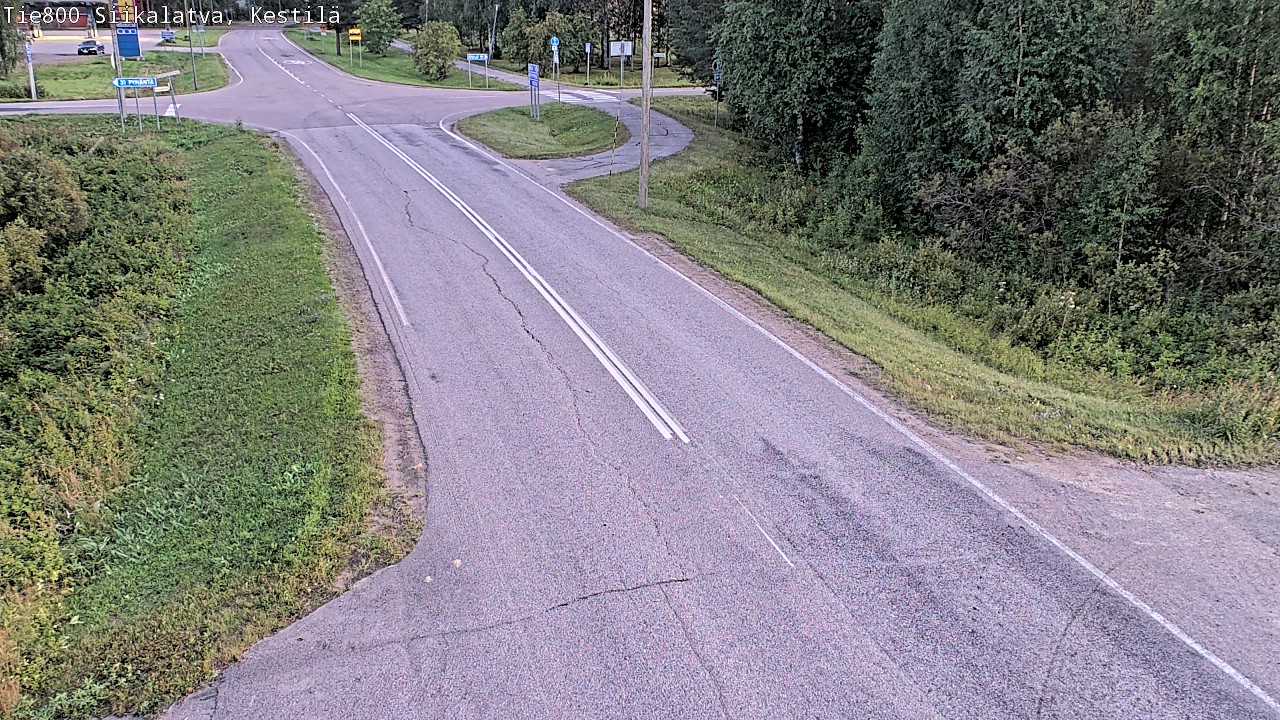 Weather Camera Image Väg 800 Siikalatva Kestilä, Siikalatva, Pohjois-Pohjanmaa