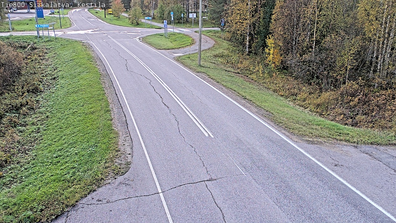 Weather Camera Image Road 800 Siikalatva Kestilä, Siikalatva, Pohjois-Pohjanmaa