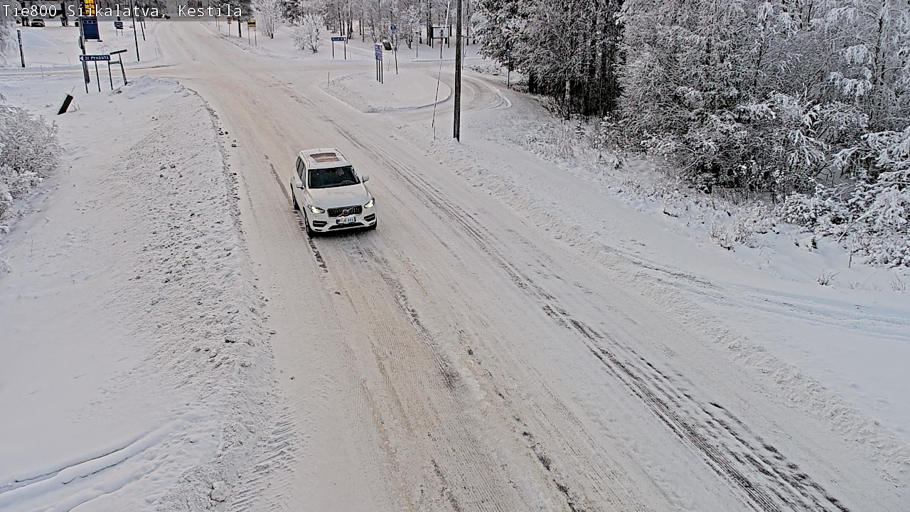Weather Camera Image Road 800 Siikalatva Kestilä, Siikalatva, Pohjois-Pohjanmaa