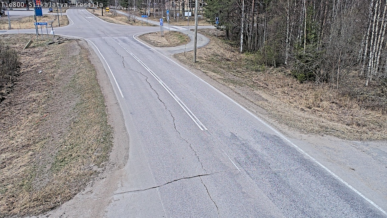 Weather Camera Image Road 800 Siikalatva Kestilä, Siikalatva, Pohjois-Pohjanmaa