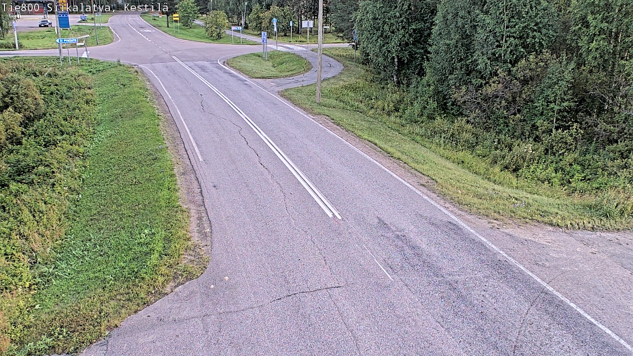 Weather Camera Image Väg 800 Siikalatva Kestilä, Siikalatva, Pohjois-Pohjanmaa