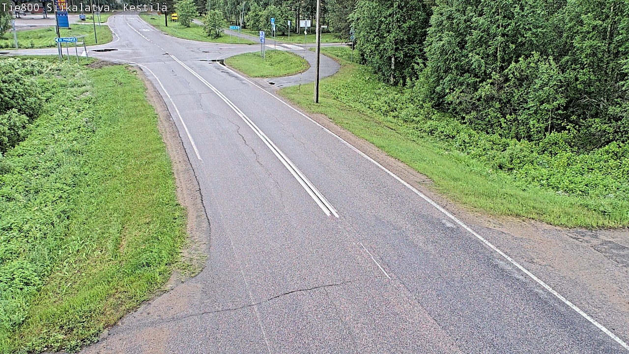 Weather Camera Image Road 800 Siikalatva Kestilä, Siikalatva, Pohjois-Pohjanmaa