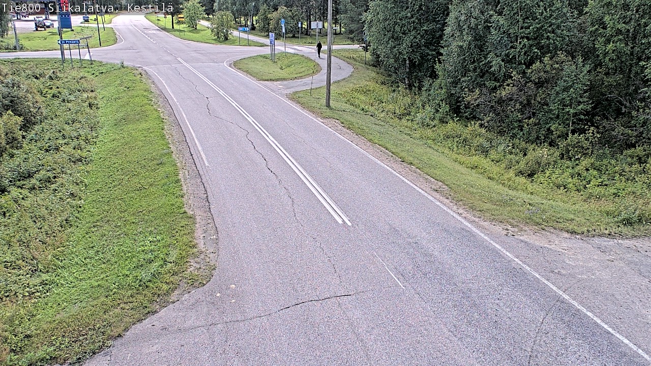Weather Camera Image Väg 800 Siikalatva Kestilä, Siikalatva, Pohjois-Pohjanmaa