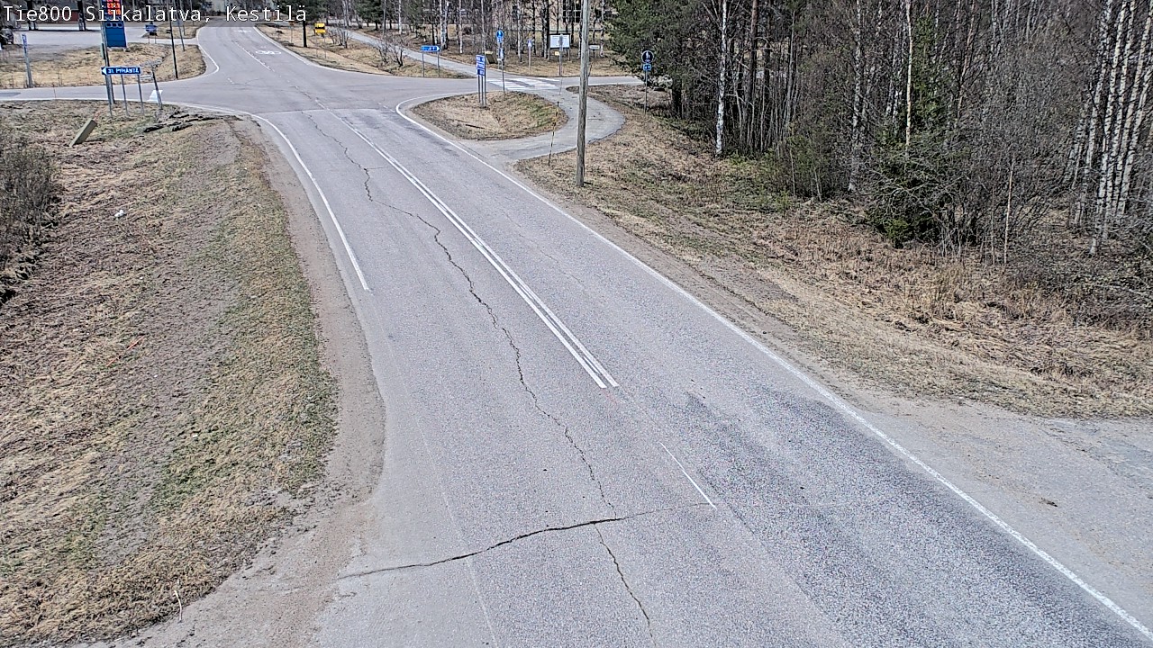 Weather Camera Image Road 800 Siikalatva Kestilä, Siikalatva, Pohjois-Pohjanmaa