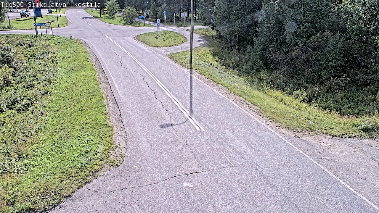 Weather Camera Image Väg 800 Siikalatva Kestilä, Siikalatva, Pohjois-Pohjanmaa