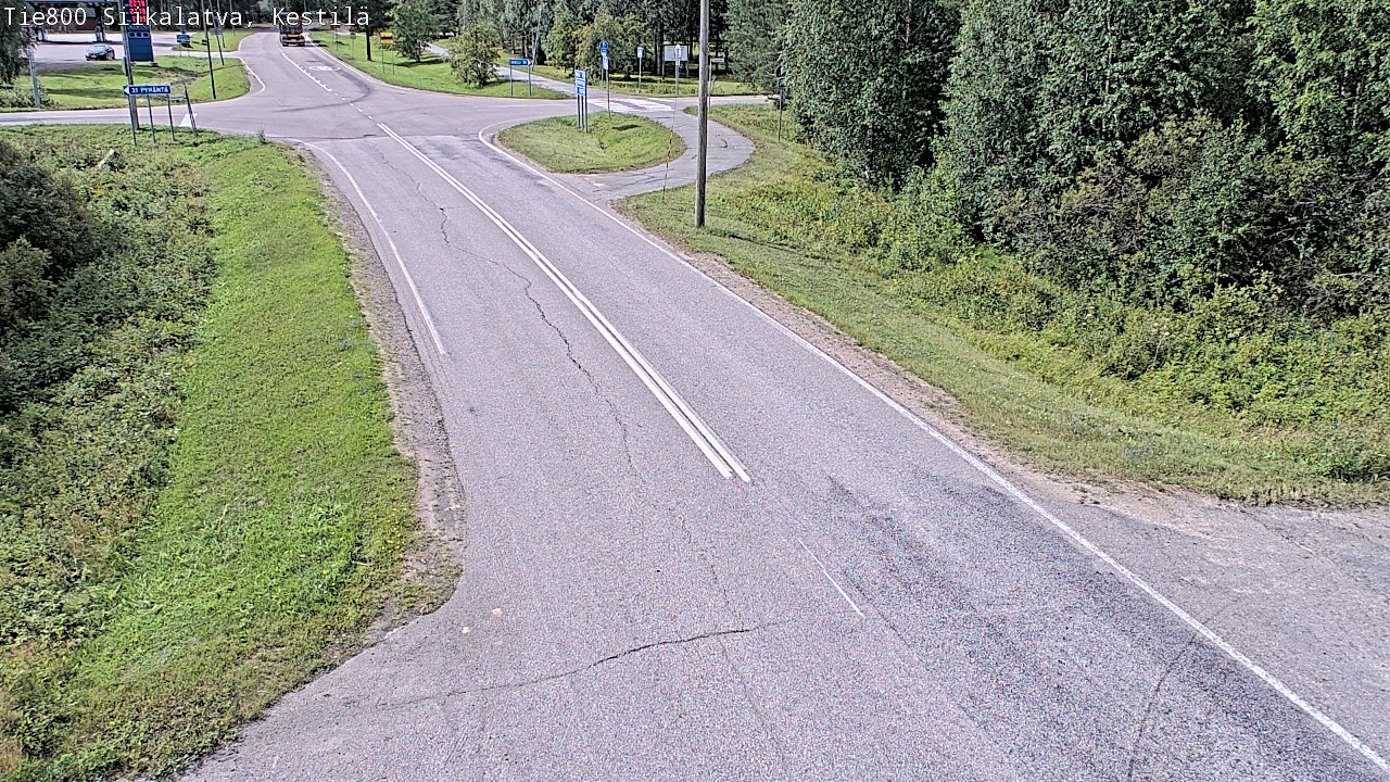 Weather Camera Image Road 800 Siikalatva Kestilä, Siikalatva, Pohjois-Pohjanmaa