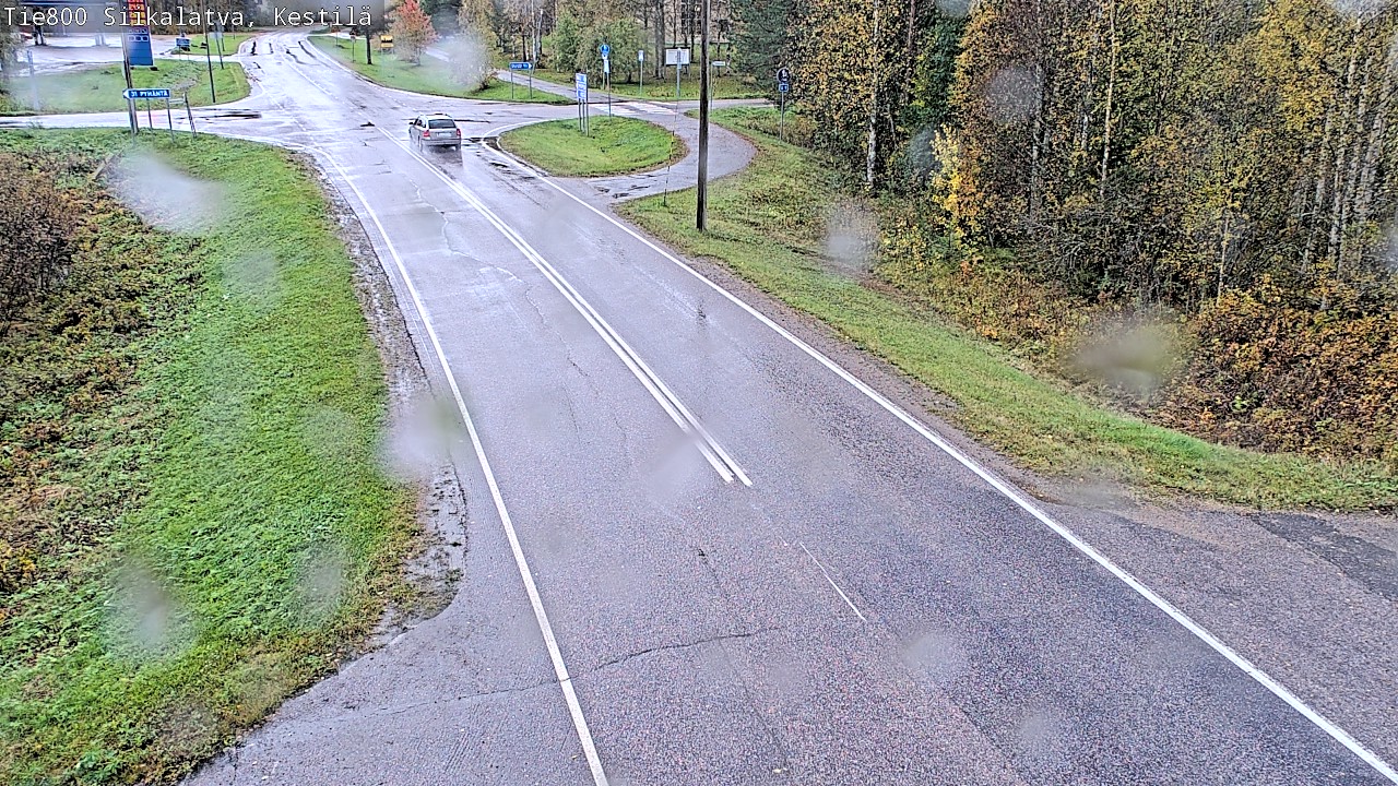 Weather Camera Image Road 800 Siikalatva Kestilä, Siikalatva, Pohjois-Pohjanmaa