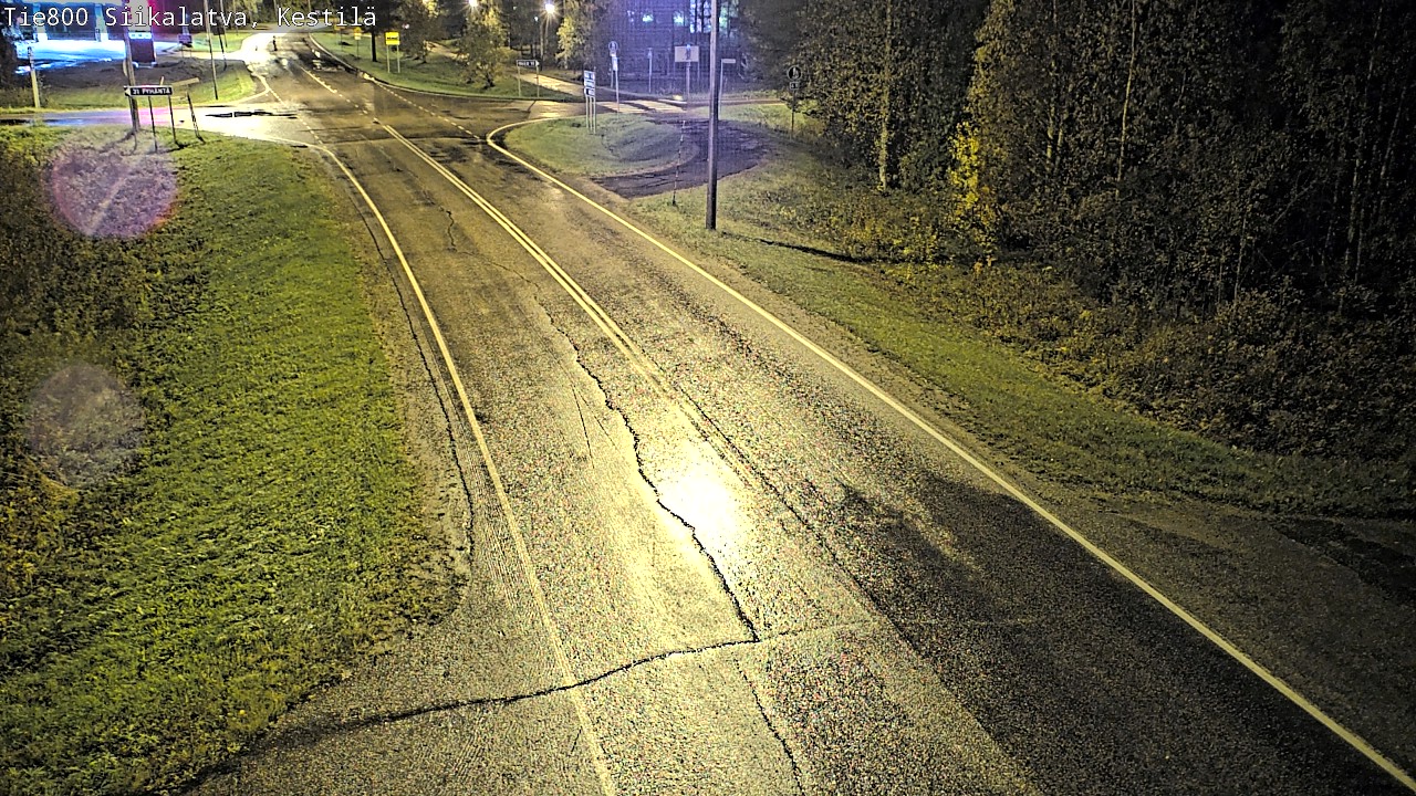Weather Camera Image Road 800 Siikalatva Kestilä, Siikalatva, Pohjois-Pohjanmaa
