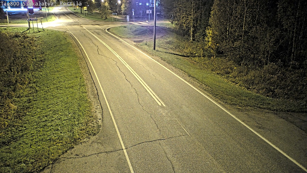 Weather Camera Image Road 800 Siikalatva Kestilä, Siikalatva, Pohjois-Pohjanmaa