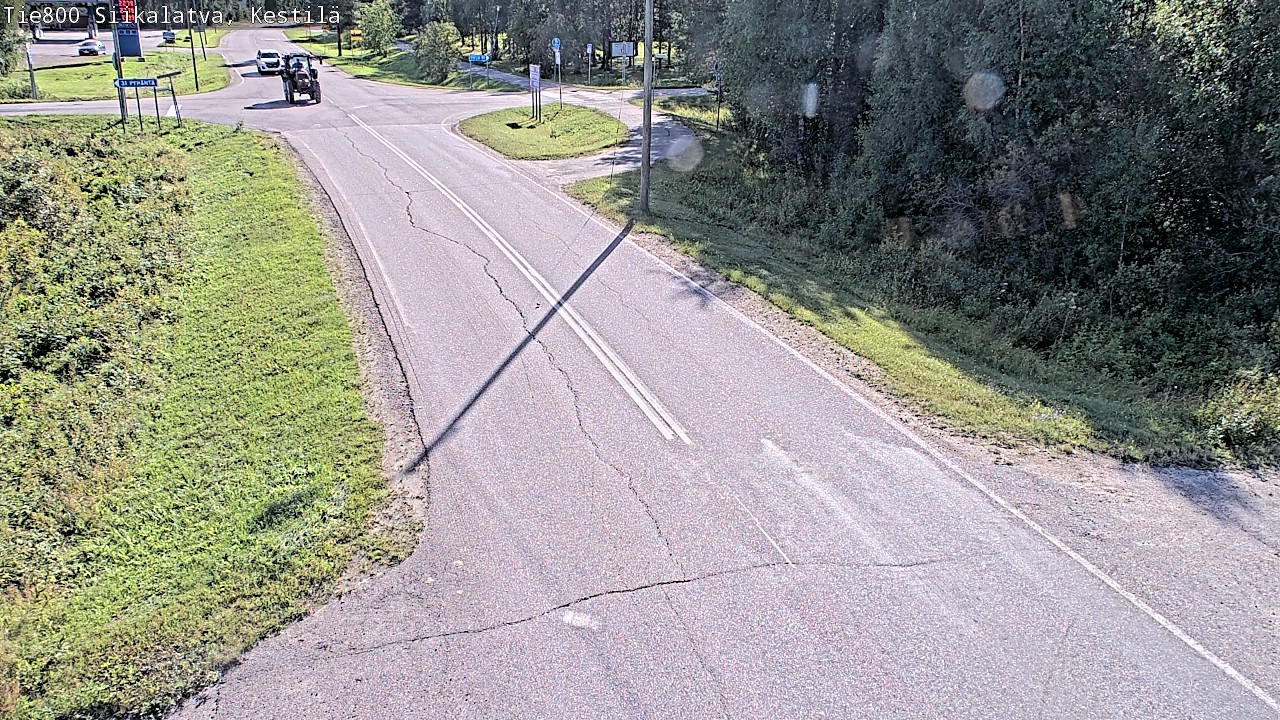 Weather Camera Image Väg 800 Siikalatva Kestilä, Siikalatva, Pohjois-Pohjanmaa