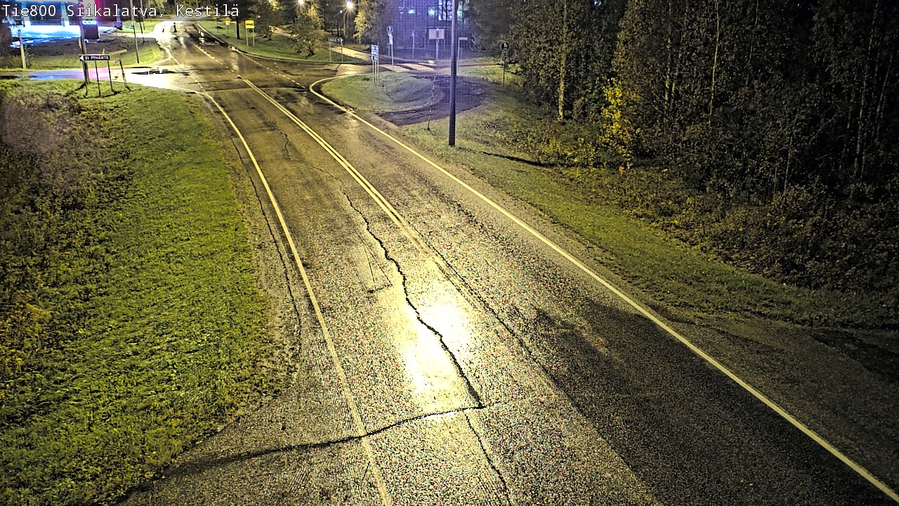 Weather Camera Image Road 800 Siikalatva Kestilä, Siikalatva, Pohjois-Pohjanmaa