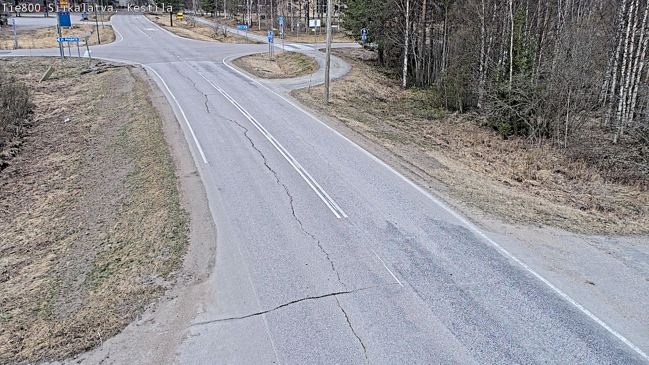 Weather Camera Image Road 800 Siikalatva Kestilä, Siikalatva, Pohjois-Pohjanmaa