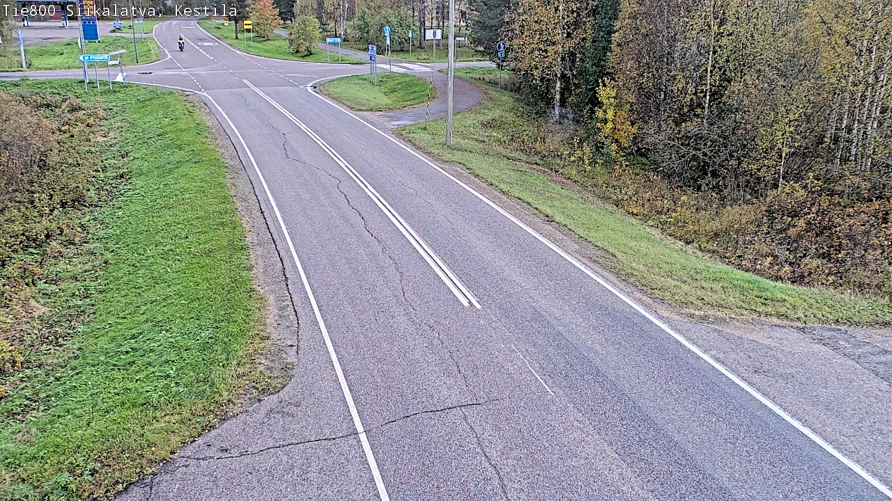 Weather Camera Image Road 800 Siikalatva Kestilä, Siikalatva, Pohjois-Pohjanmaa