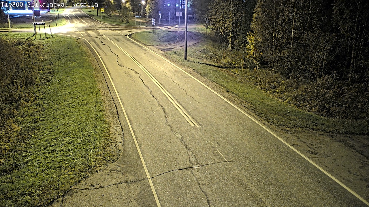 Weather Camera Image Road 800 Siikalatva Kestilä, Siikalatva, Pohjois-Pohjanmaa