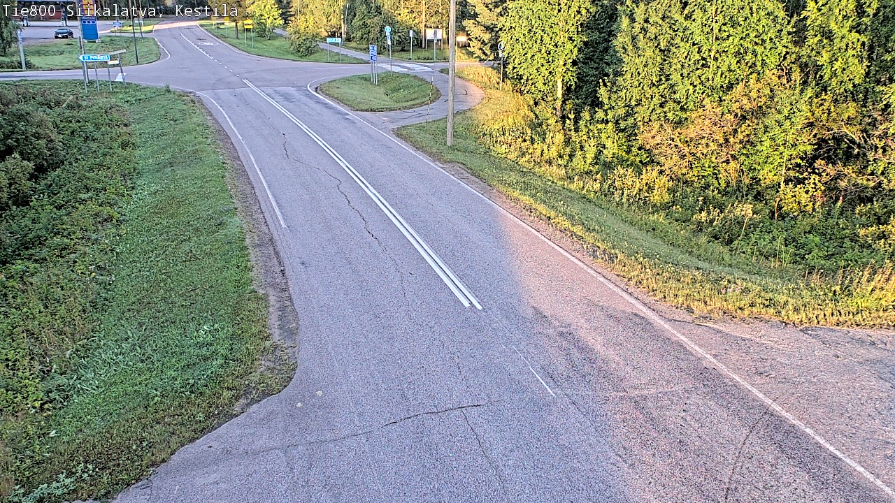 Weather Camera Image Road 800 Siikalatva Kestilä, Siikalatva, Pohjois-Pohjanmaa