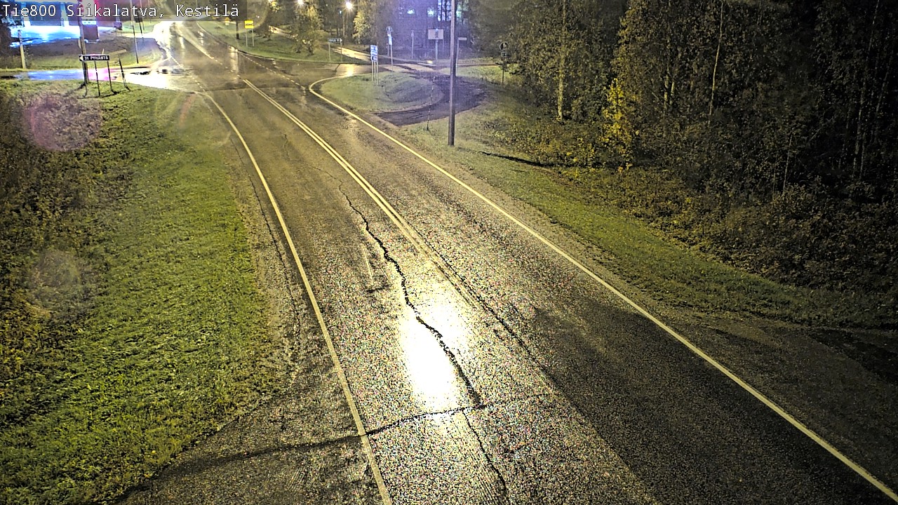 Weather Camera Image Road 800 Siikalatva Kestilä, Siikalatva, Pohjois-Pohjanmaa