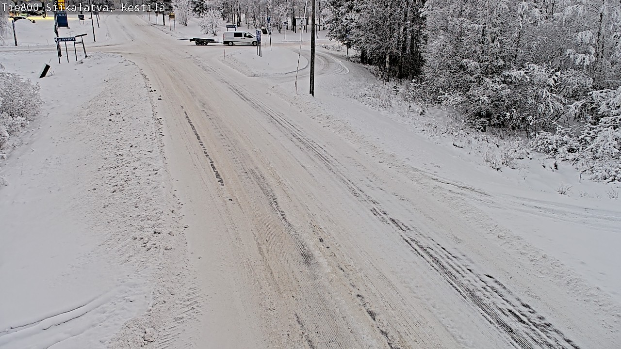 Weather Camera Image Road 800 Siikalatva Kestilä, Siikalatva, Pohjois-Pohjanmaa
