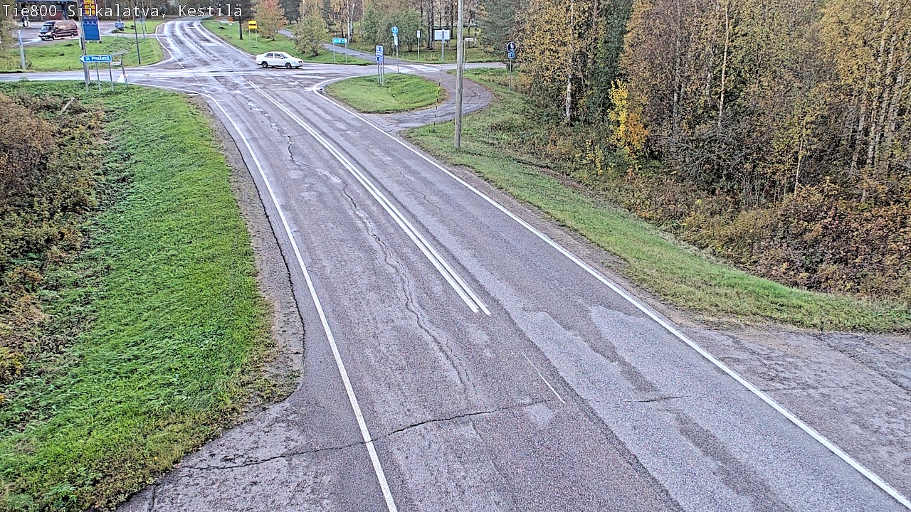 Weather Camera Image Road 800 Siikalatva Kestilä, Siikalatva, Pohjois-Pohjanmaa