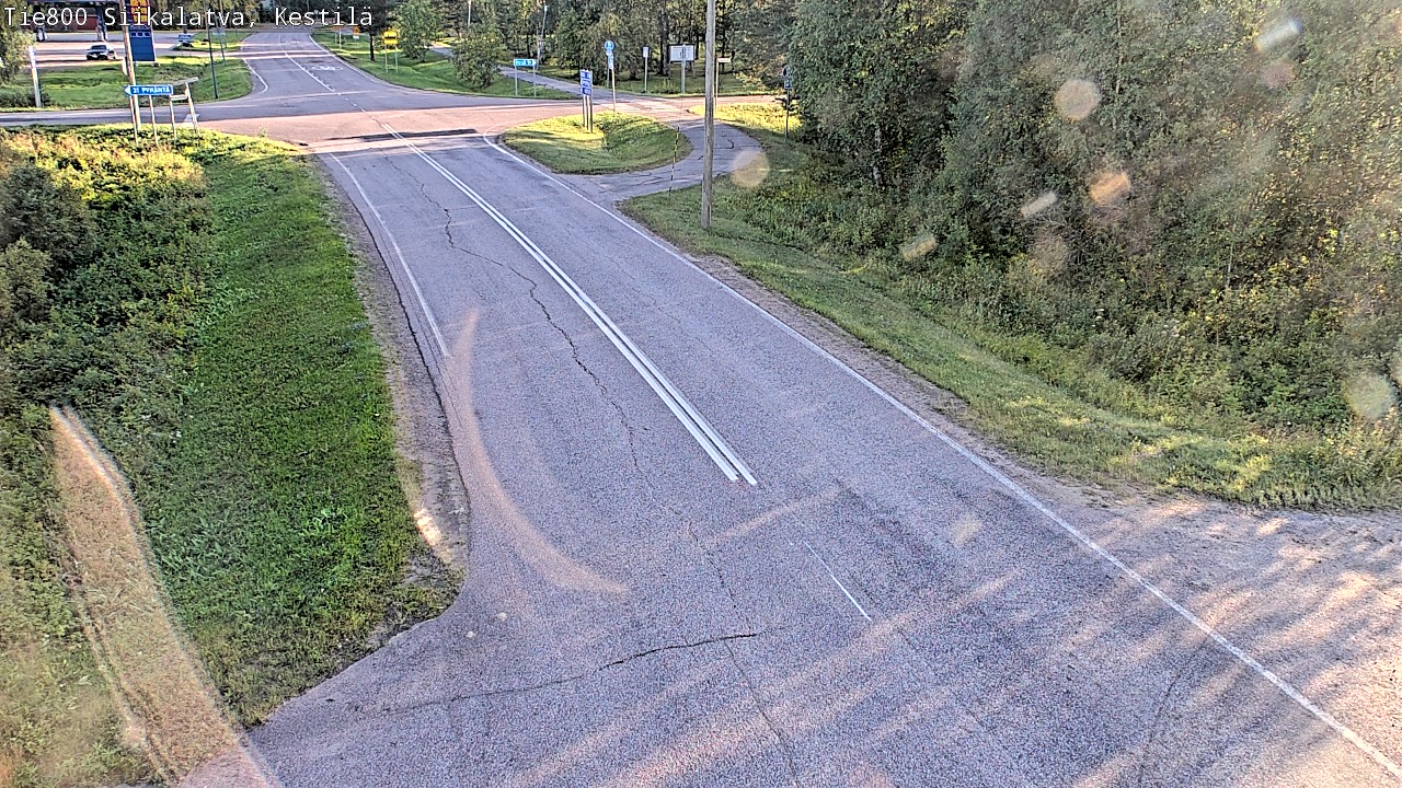 Weather Camera Image Väg 800 Siikalatva Kestilä, Siikalatva, Pohjois-Pohjanmaa